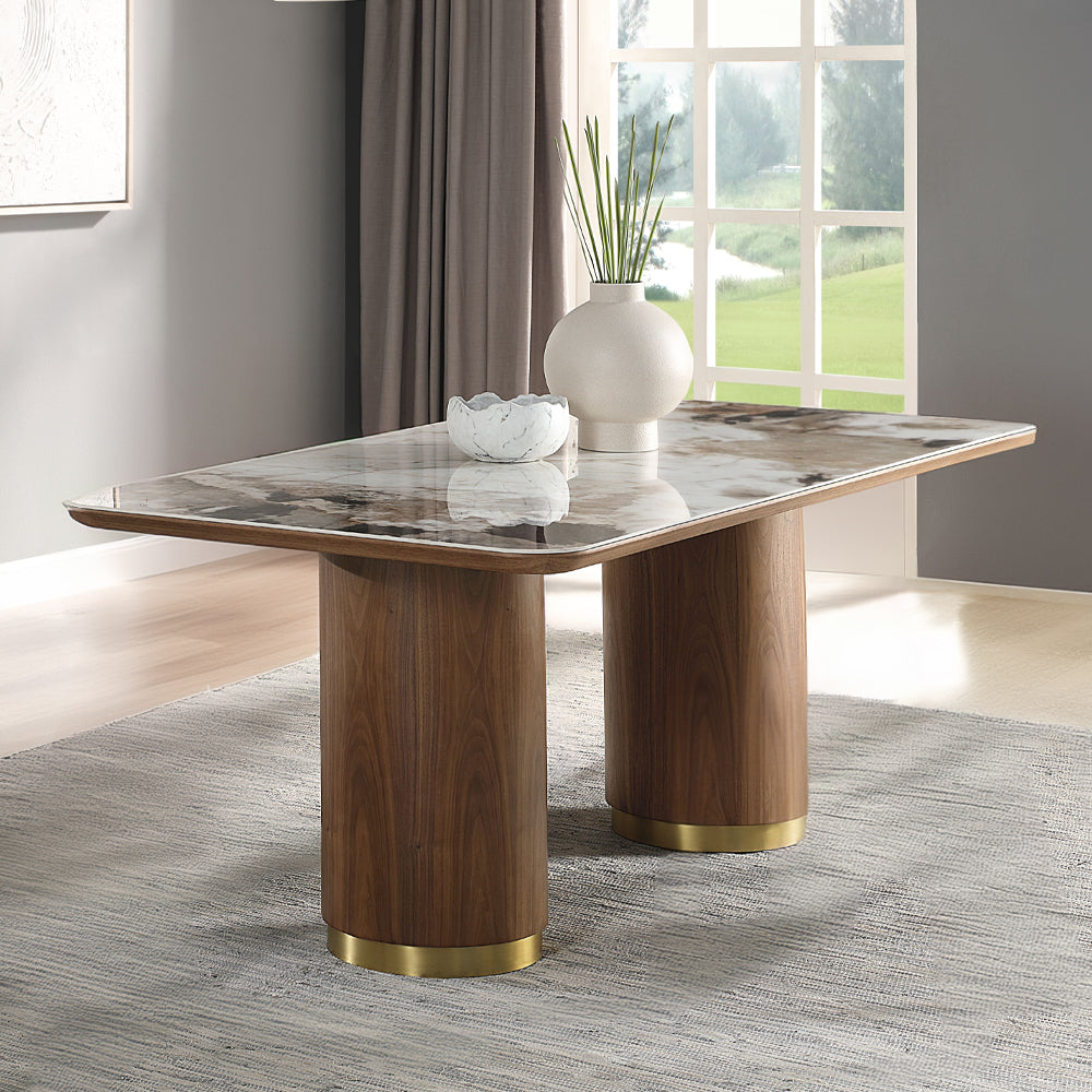 Willene Dining Table W/Ceramic Top