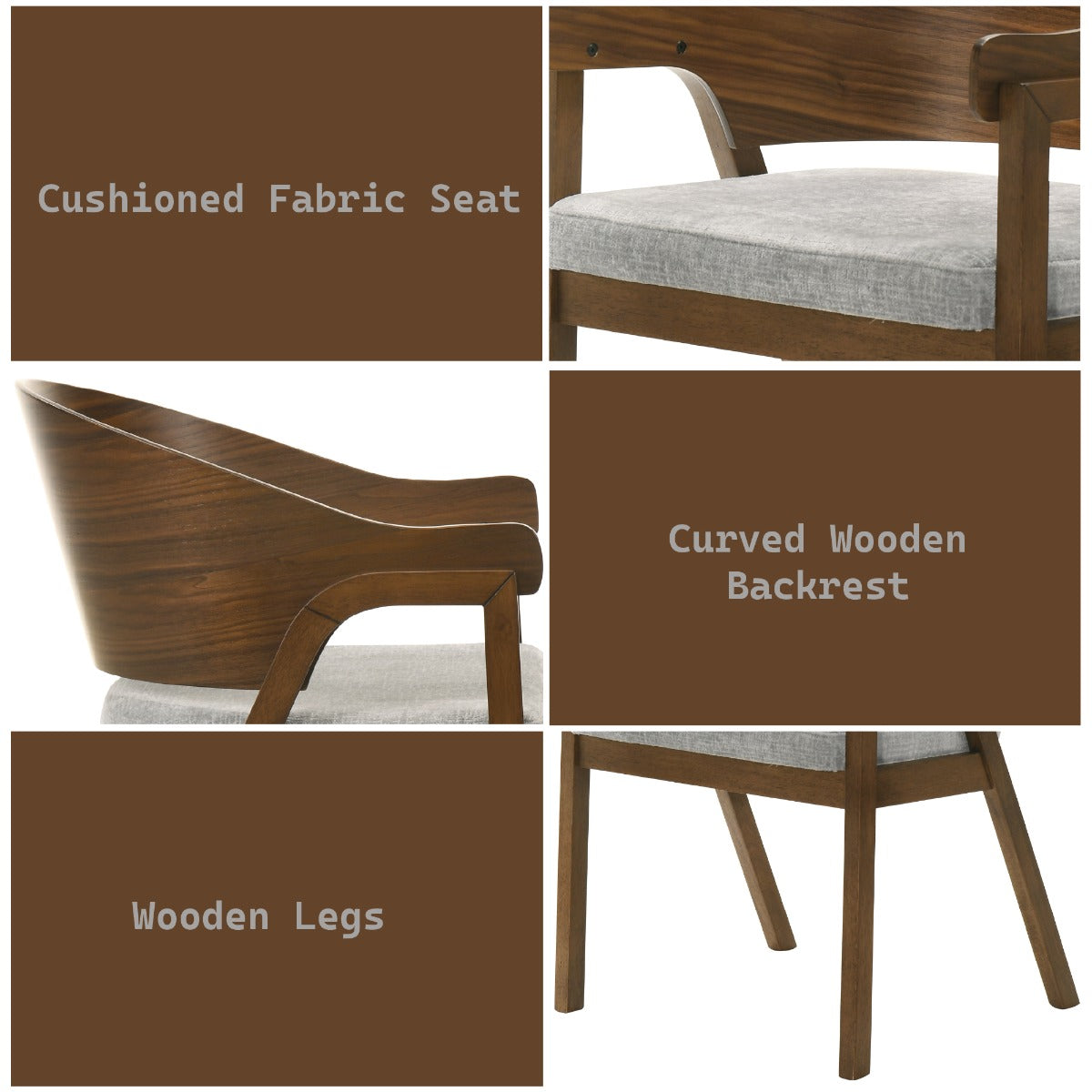 Hoyte Arm Chair (Set-2)