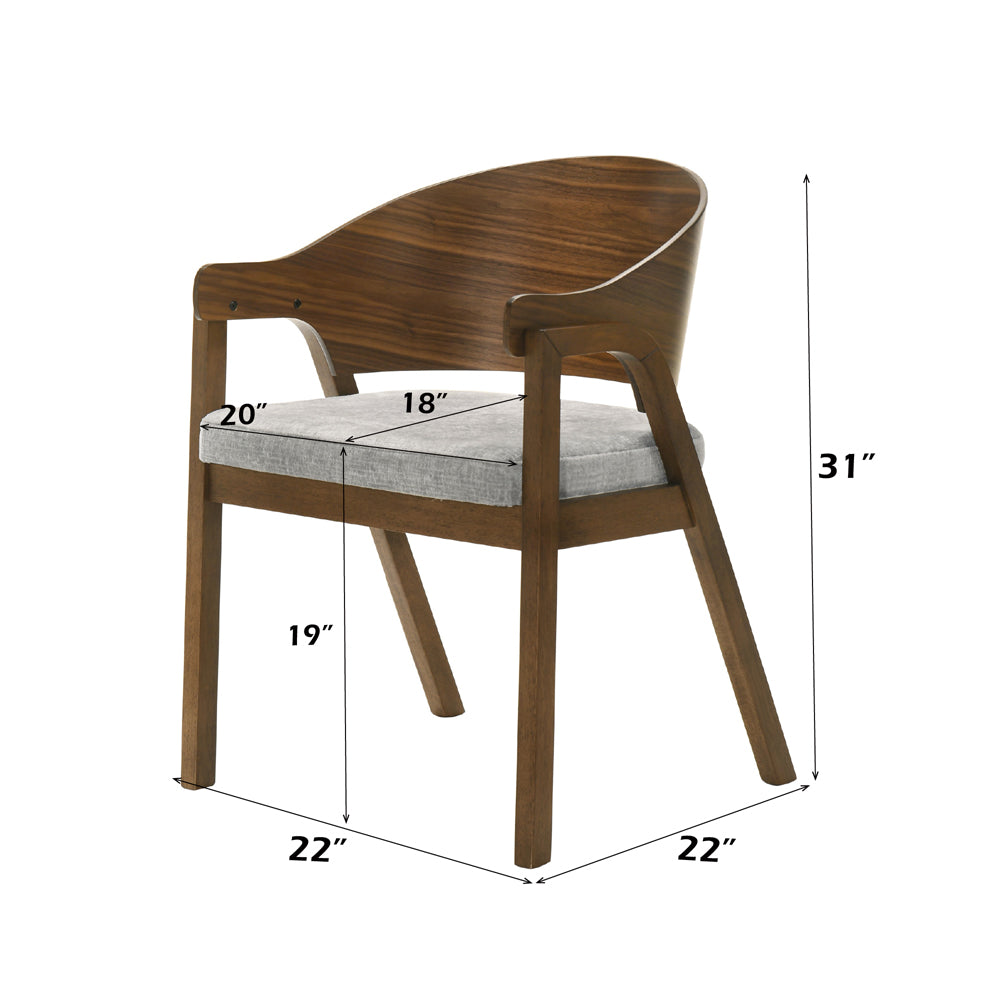 Hoyte Arm Chair (Set-2)