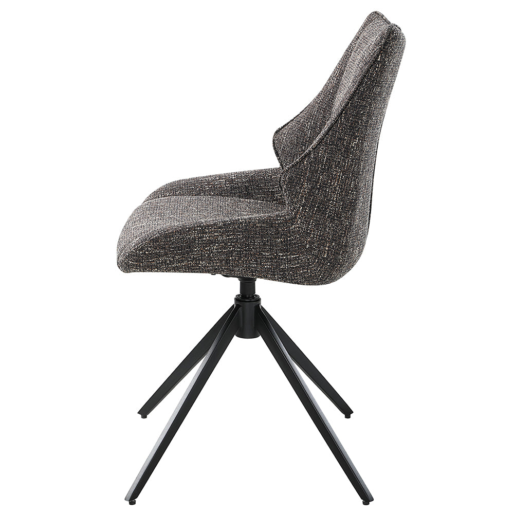 Malika Side Chair w/Swivel (Set-2)