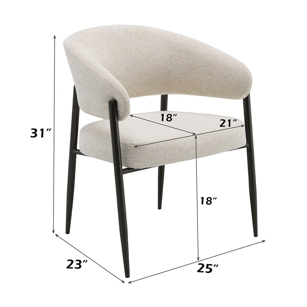 Jirina Arm Chair (Set-2)