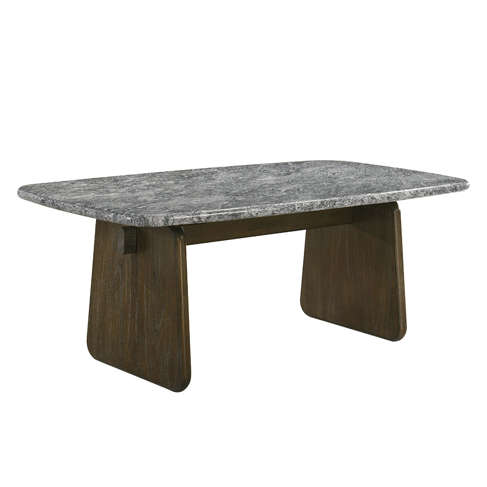 Dillon Dining Table w/Natural Marble Top