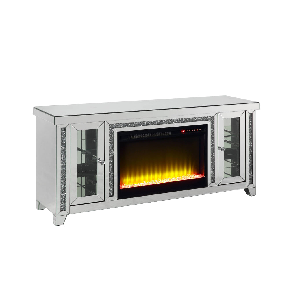 Noralie TV Stand W/Fireplace & LED