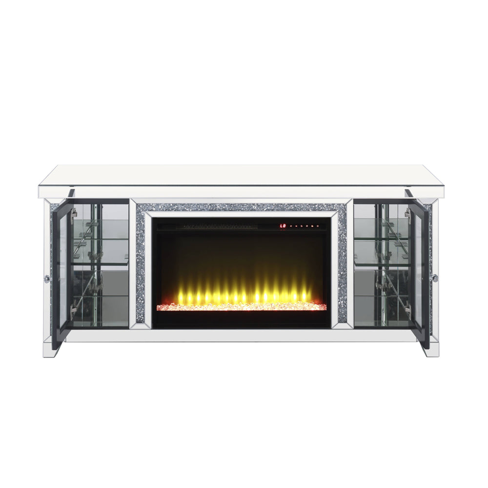 Noralie TV Stand W/Fireplace & LED
