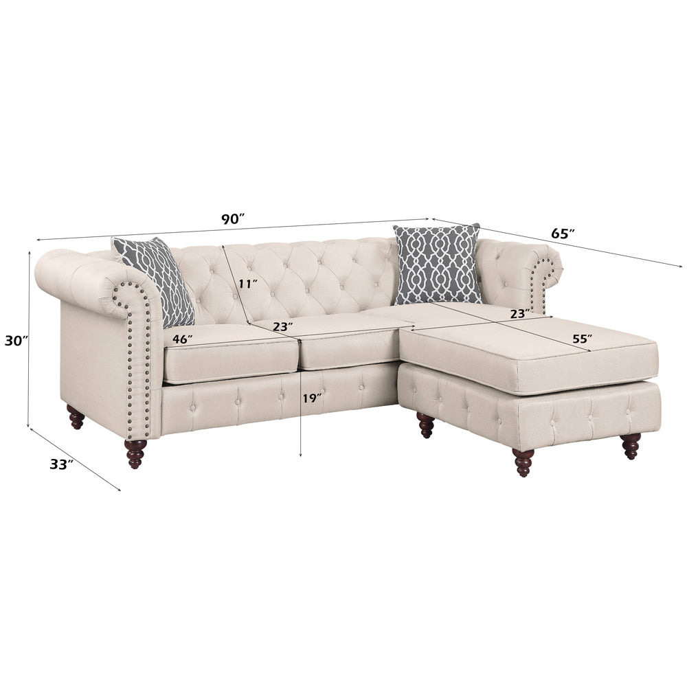 Waldina Reversible Sectional Sofa