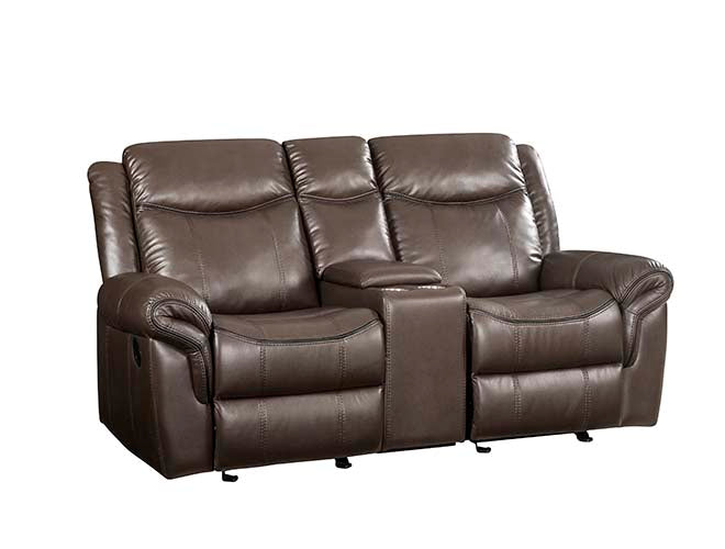 Lydia Motion Loveseat W/USB & Console