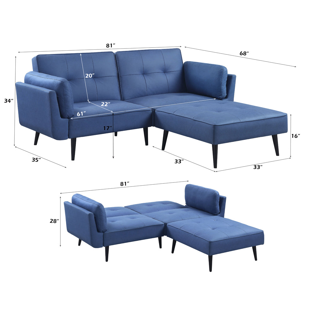 Nafisa Adjustable Sofa & Ottoman