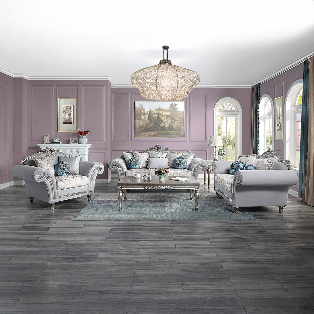 Pelumi Loveseat W/5 Pillows