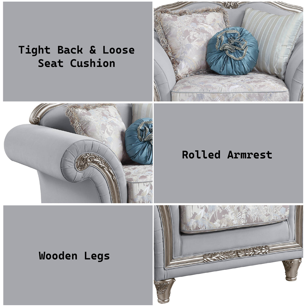 Pelumi Chair W/3 Pillows