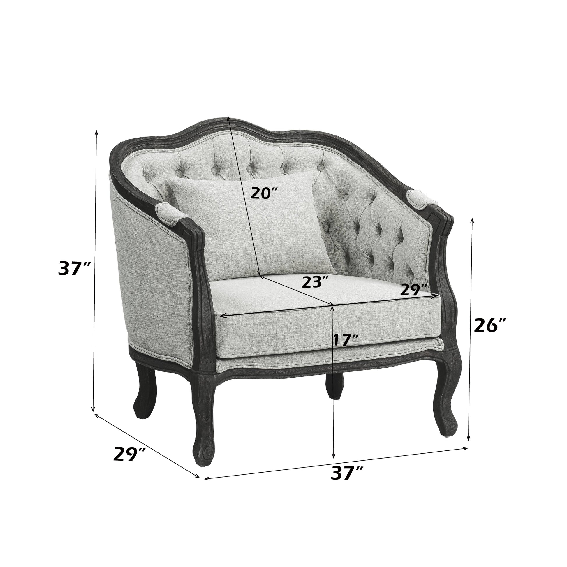 Samael Chair W/Pillow