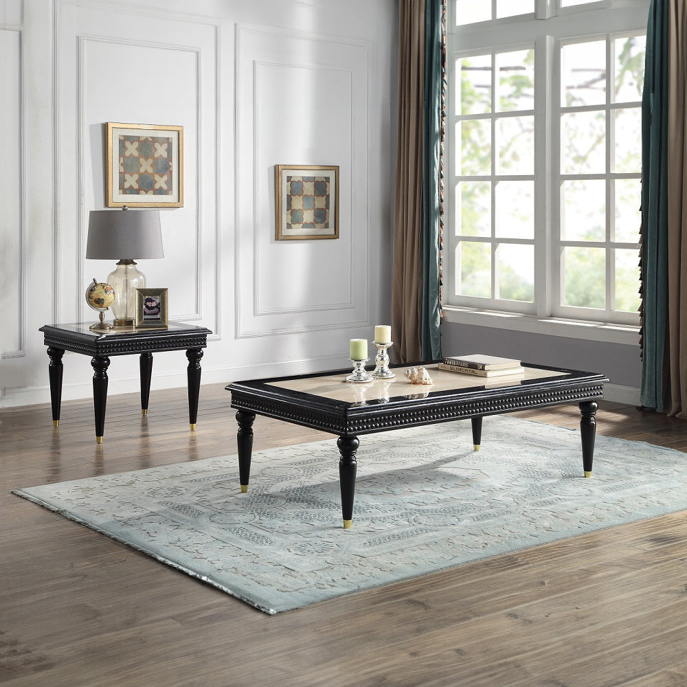Tayden Coffee Table W/Marble Top