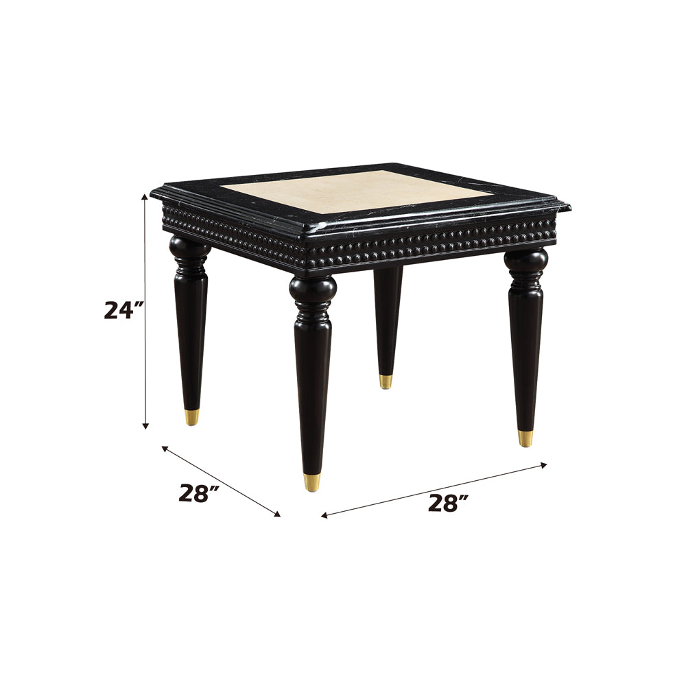 Tayden End Table W/Marble Top