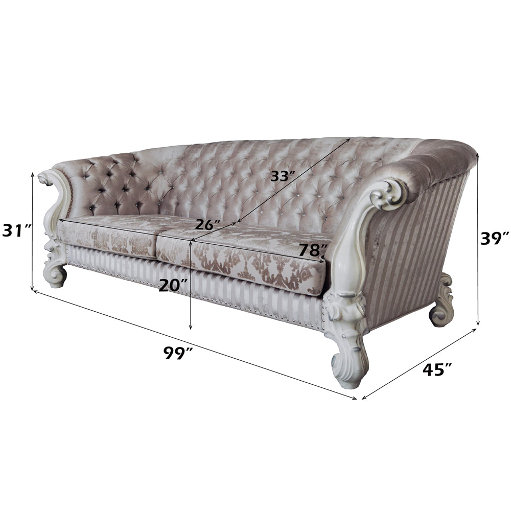 Versailles Sofa W/7 Pillows
