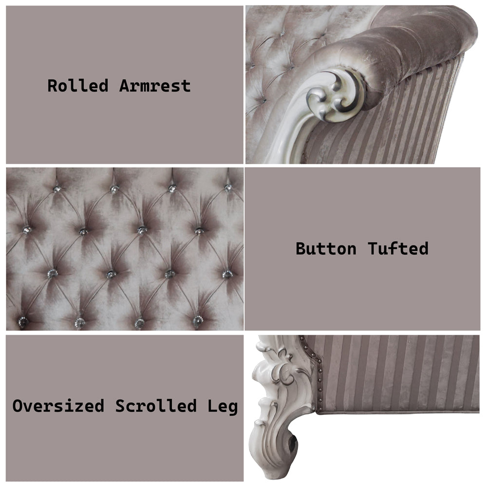 Versailles Loveseat W/5 Pillows