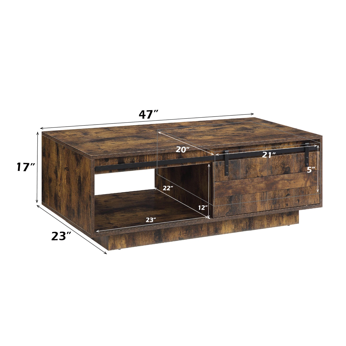 Bellarosa Coffee Table (Same As 88040)