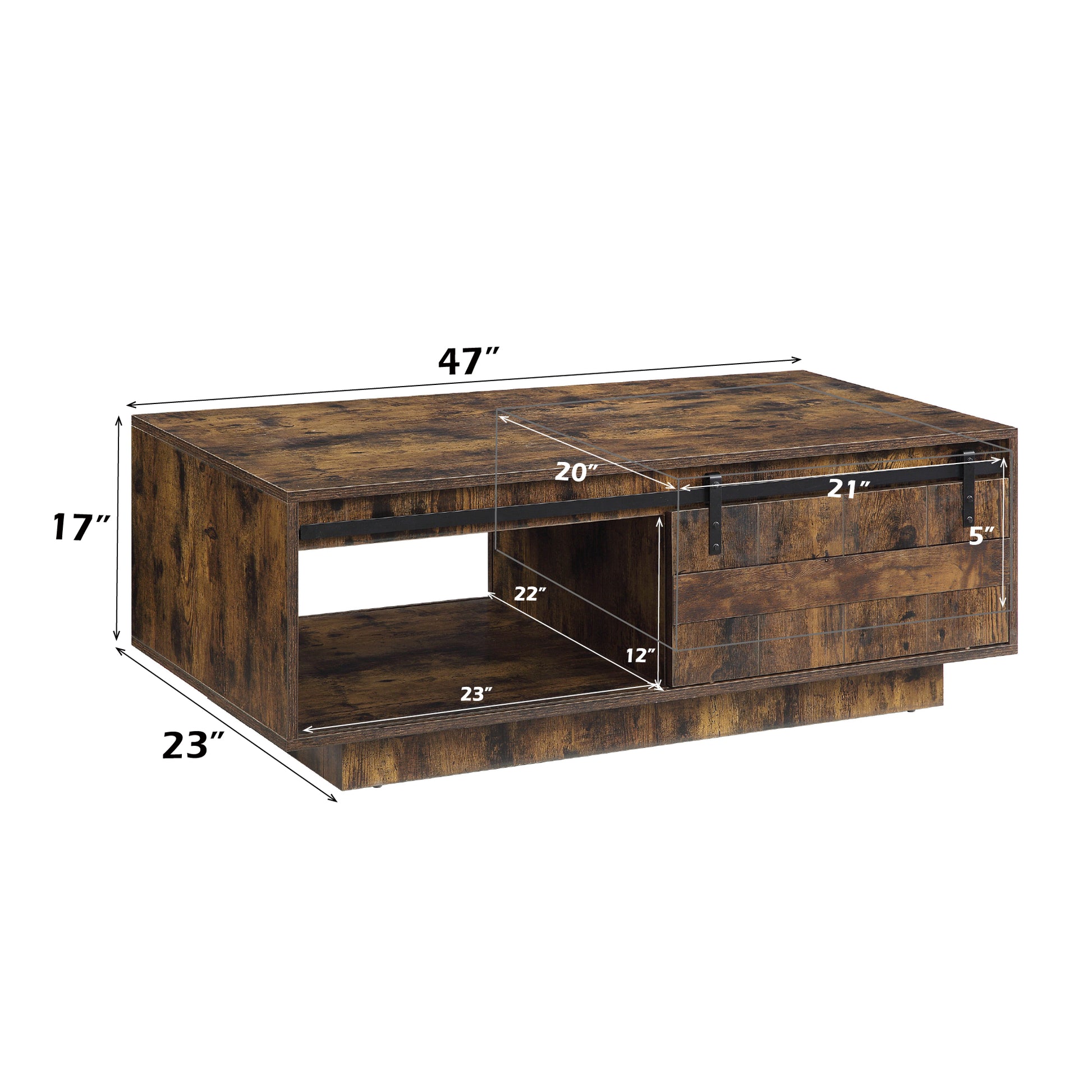 Bellarosa Coffee Table (Same As 88040)