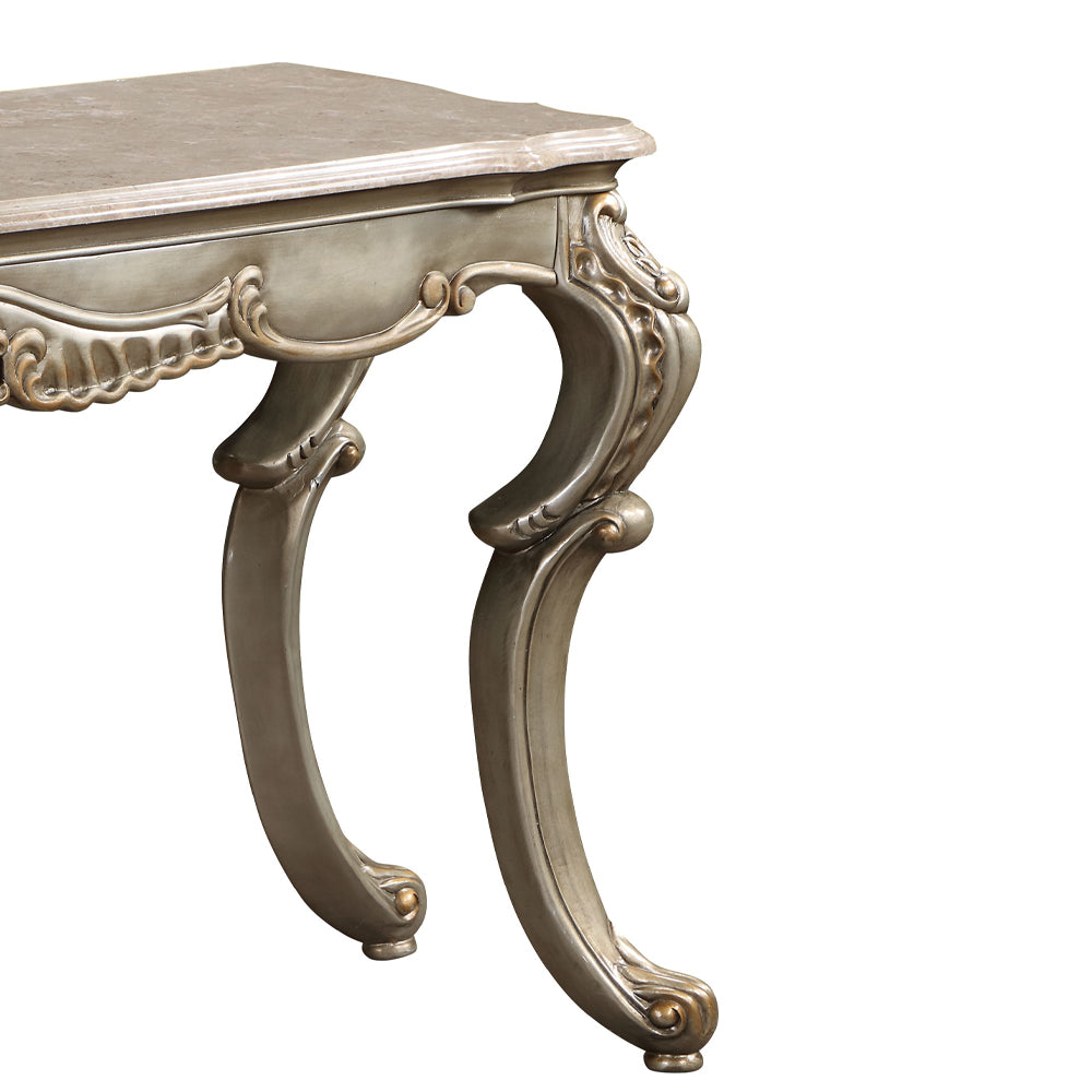 Miliani Sofa Table W/Marble Top