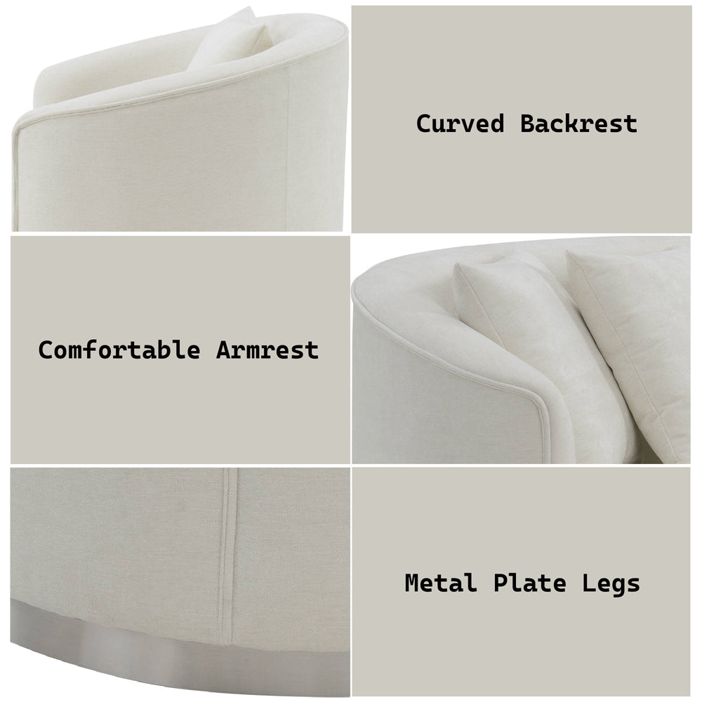 Odette Sofa W/4 Pillows