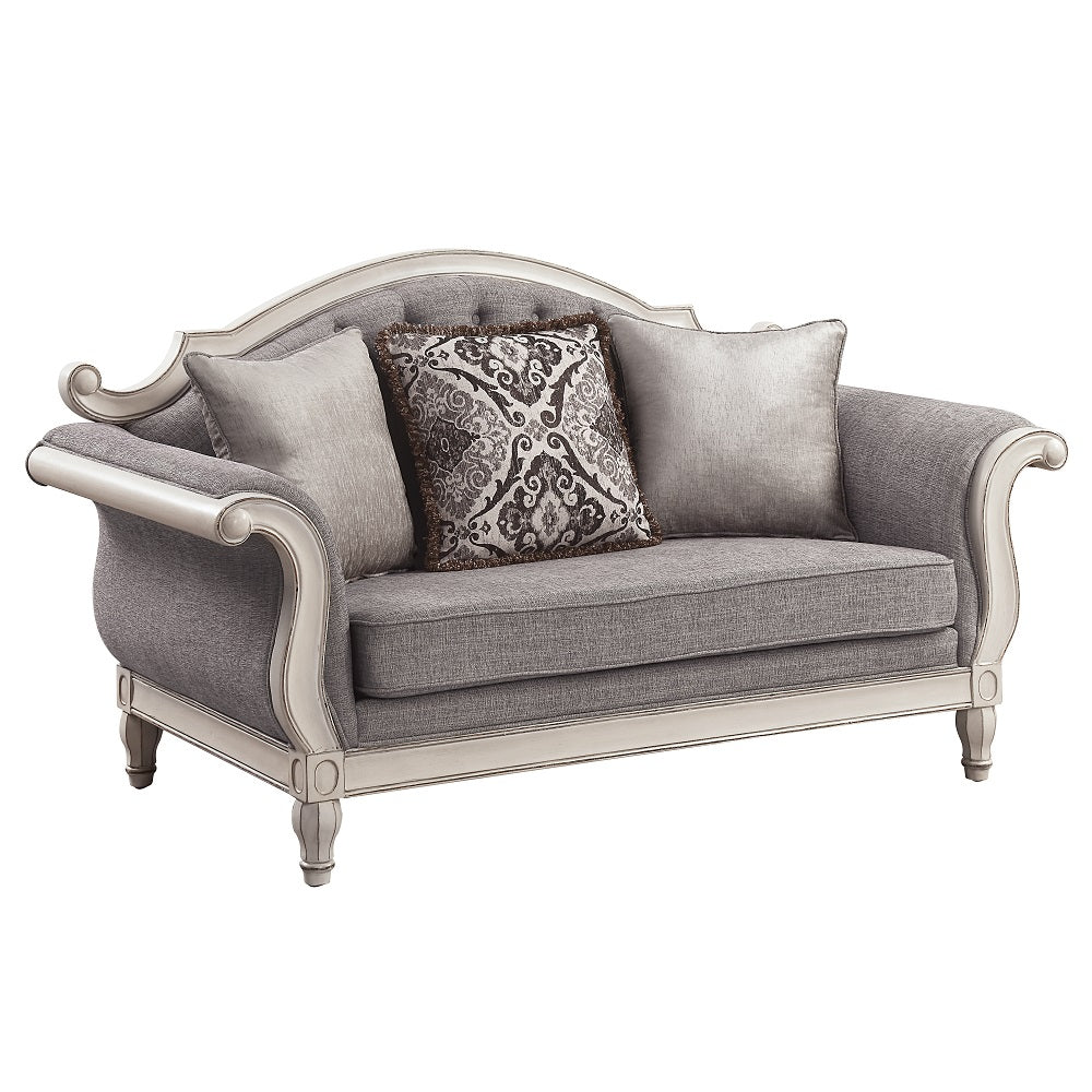 Florian Loveseat W/3 Pillows