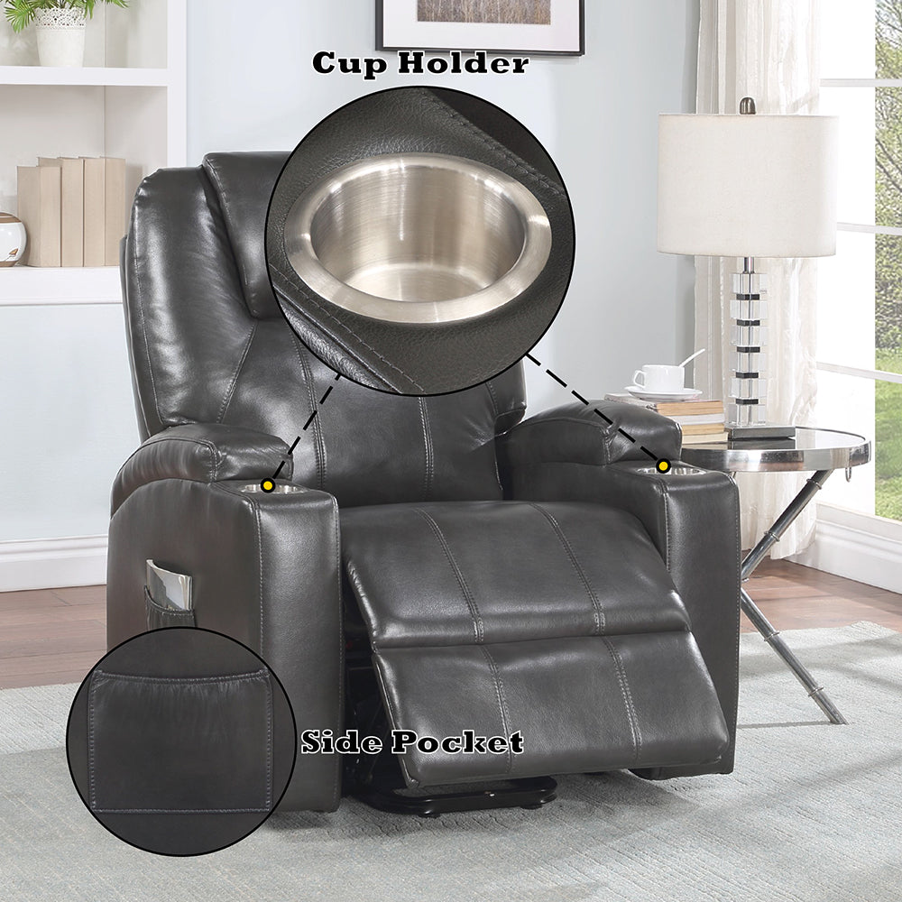 Recliner w/Power Lift & Massage