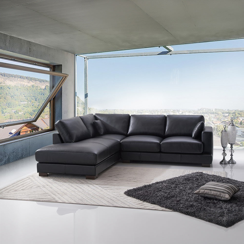 Geralyn Sectional Sofa W/2 Pillows