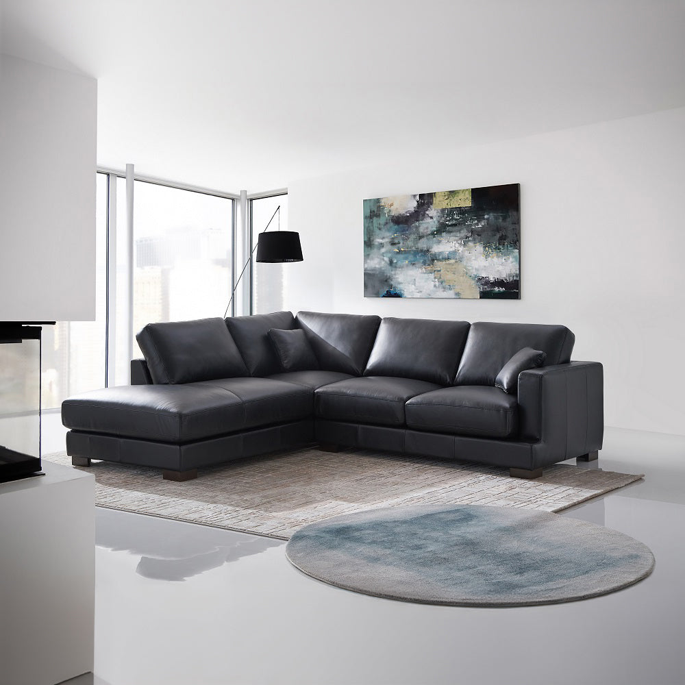 Geralyn Sectional Sofa W/2 Pillows