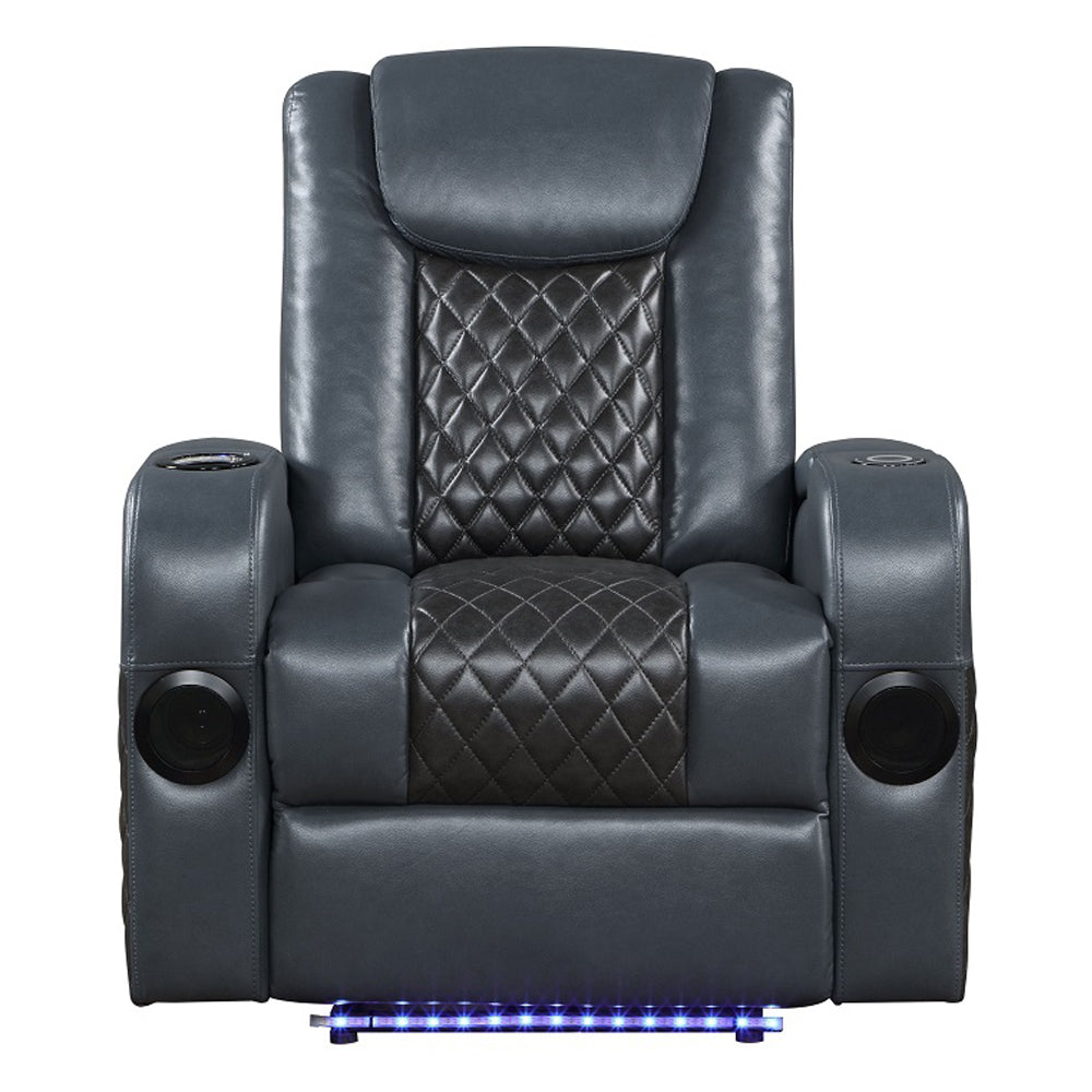 Alair Power Motion Recliner W/Bluetooth, Wireless Charger & Cupholder