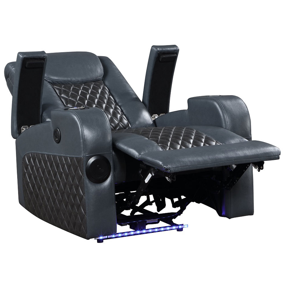 Alair Power Motion Recliner W/Bluetooth, Wireless Charger & Cupholder