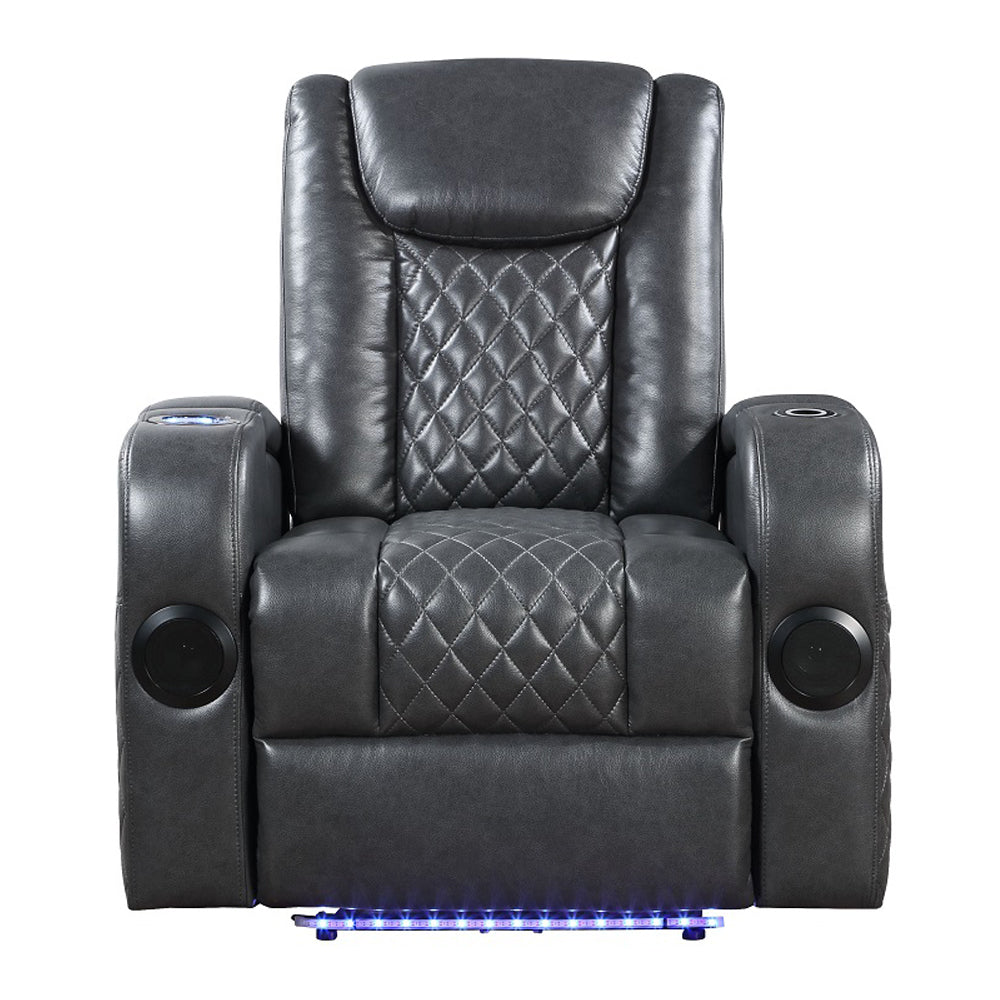 Alair Power Motion Recliner W/Bluetooth, Wireless Charger & Cupholder
