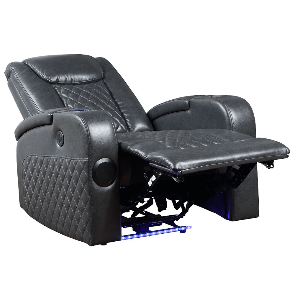 Alair Power Motion Recliner W/Bluetooth, Wireless Charger & Cupholder