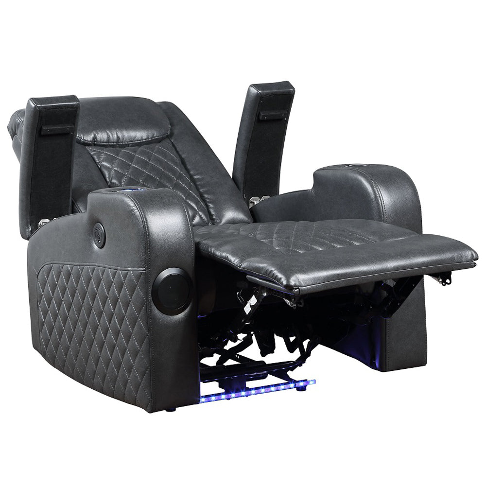 Alair Power Motion Recliner W/Bluetooth, Wireless Charger & Cupholder