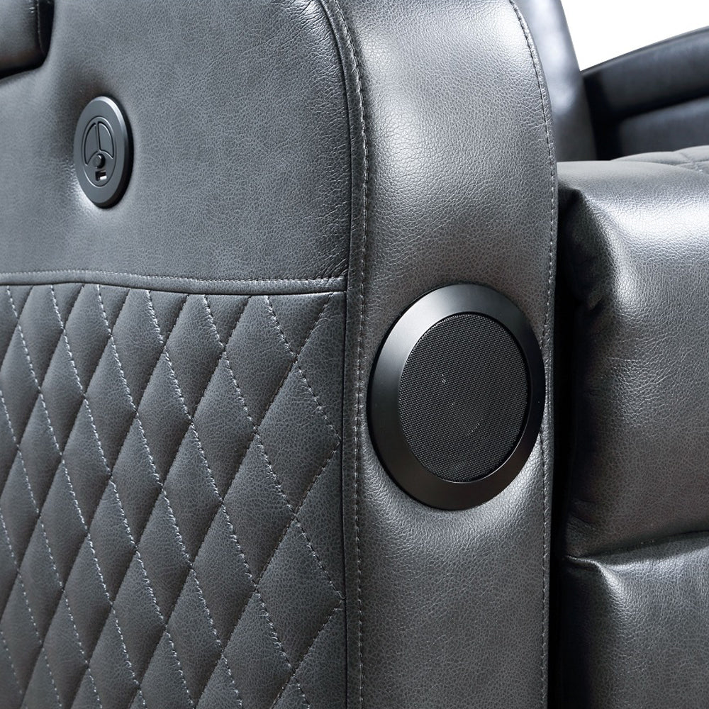 Alair Power Motion Recliner W/Bluetooth, Wireless Charger & Cupholder