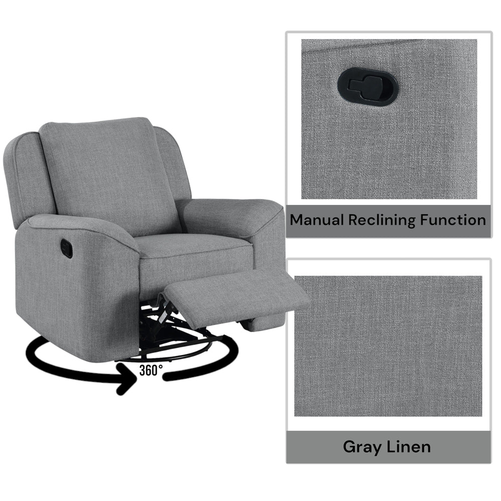 Destiny Glider Recliner w/Swivel