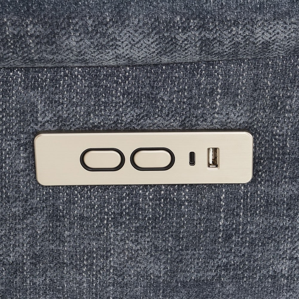 Omarion Power Recliner w/Lift, Heating & Massage