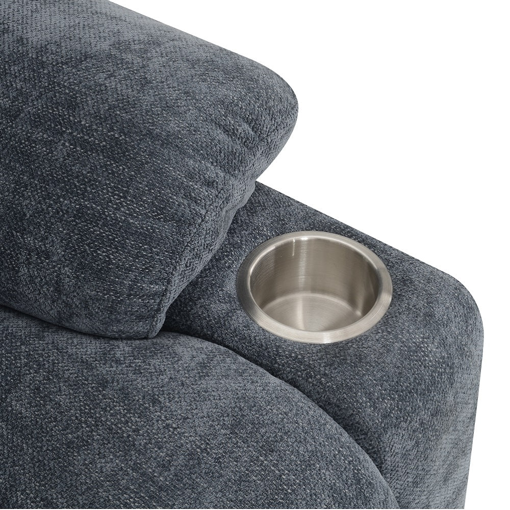 Omarion Power Recliner w/Lift, Heating & Massage