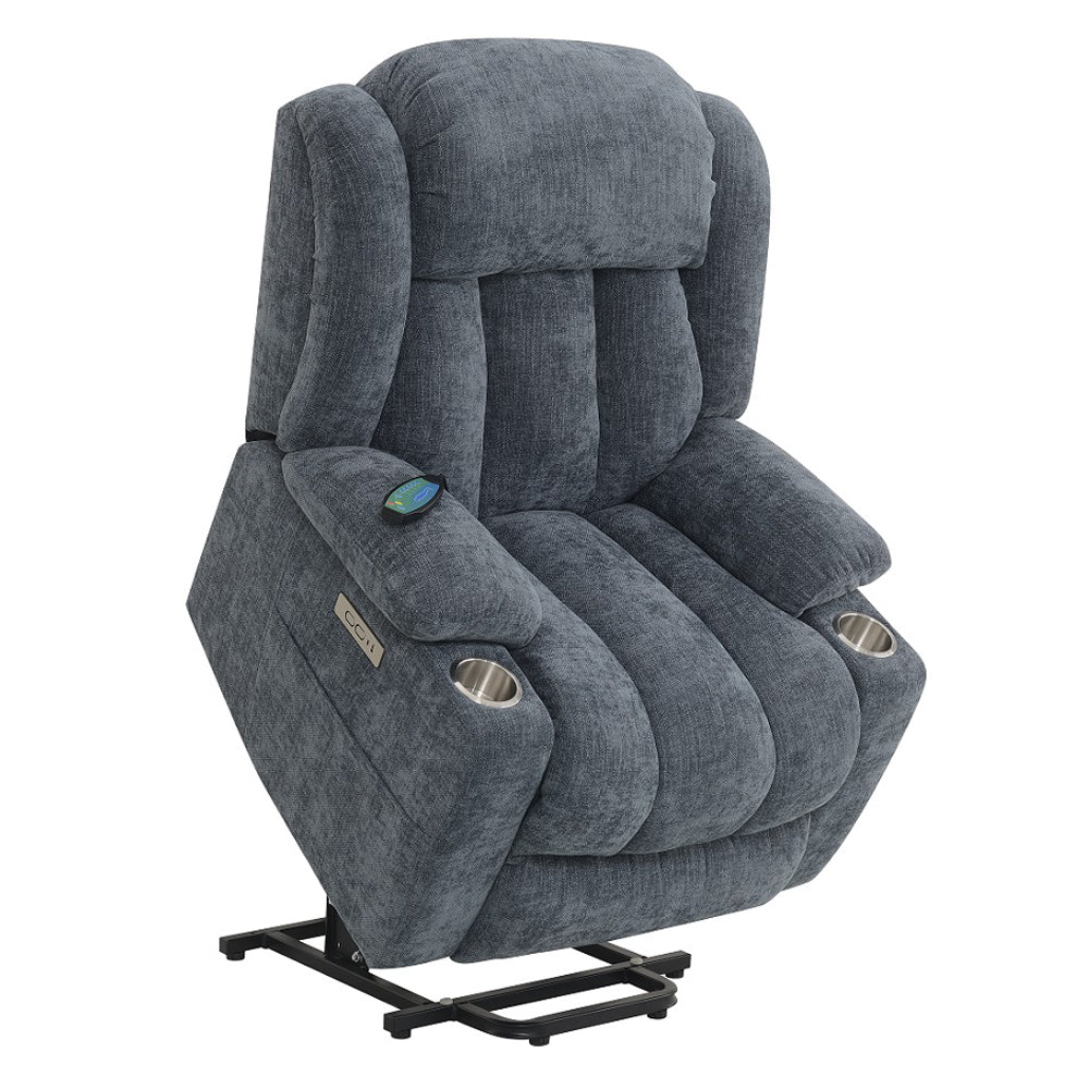 Omarion Power Recliner w/Lift, Heating & Massage