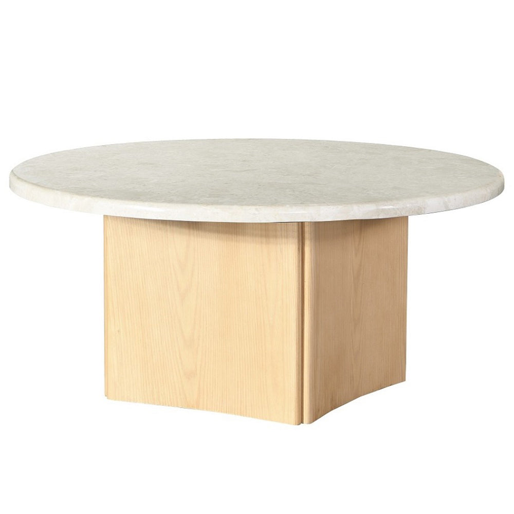 Qwin Coffee Table W/Marble Top