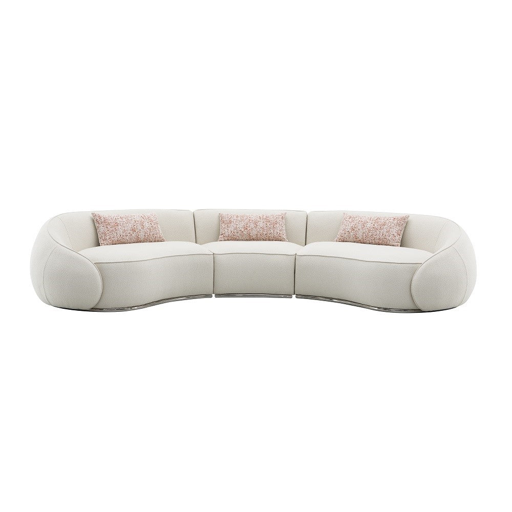Sahara Sectional Sofa W/3 Pillows