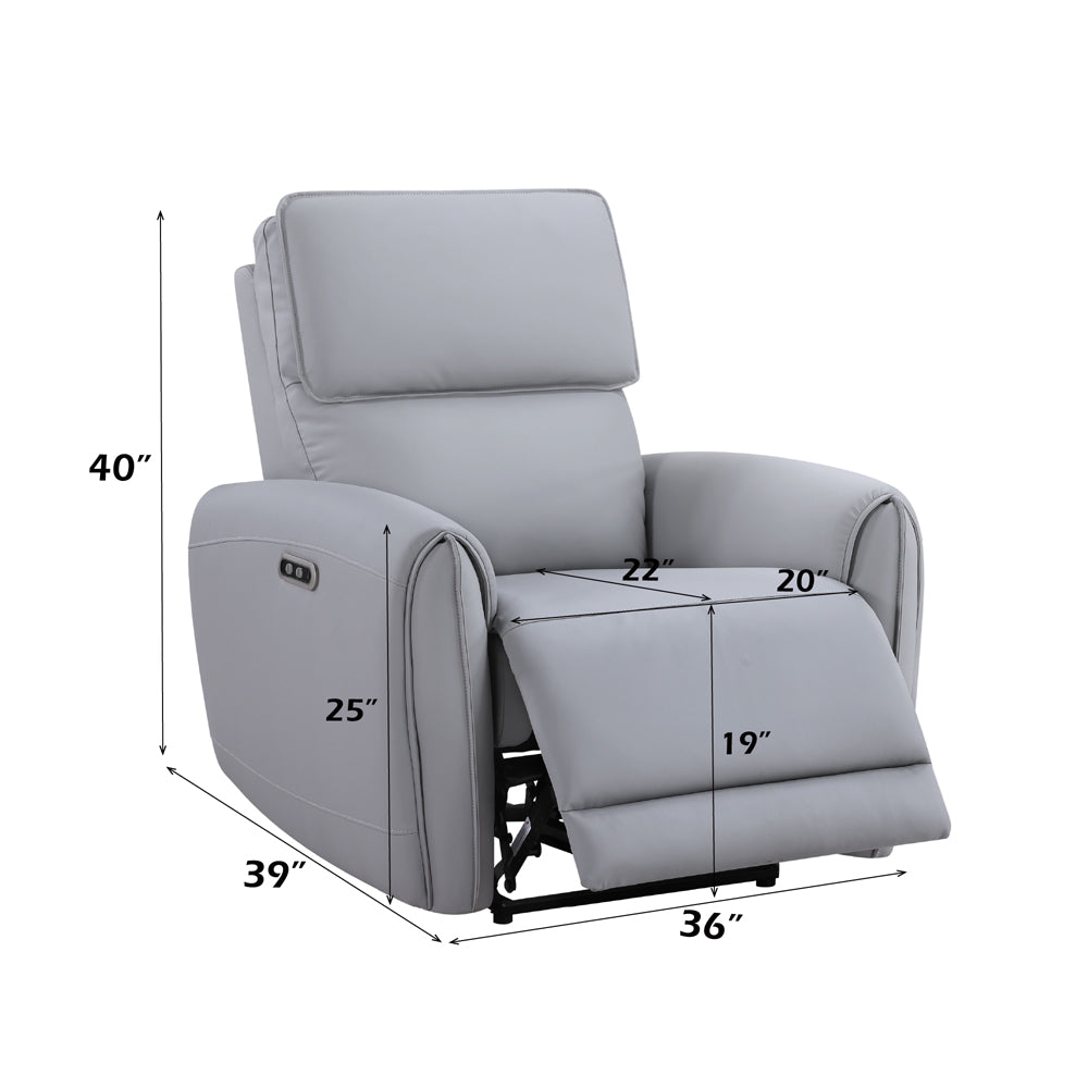 Jeromie Power Motion Recliner w/USB Port 