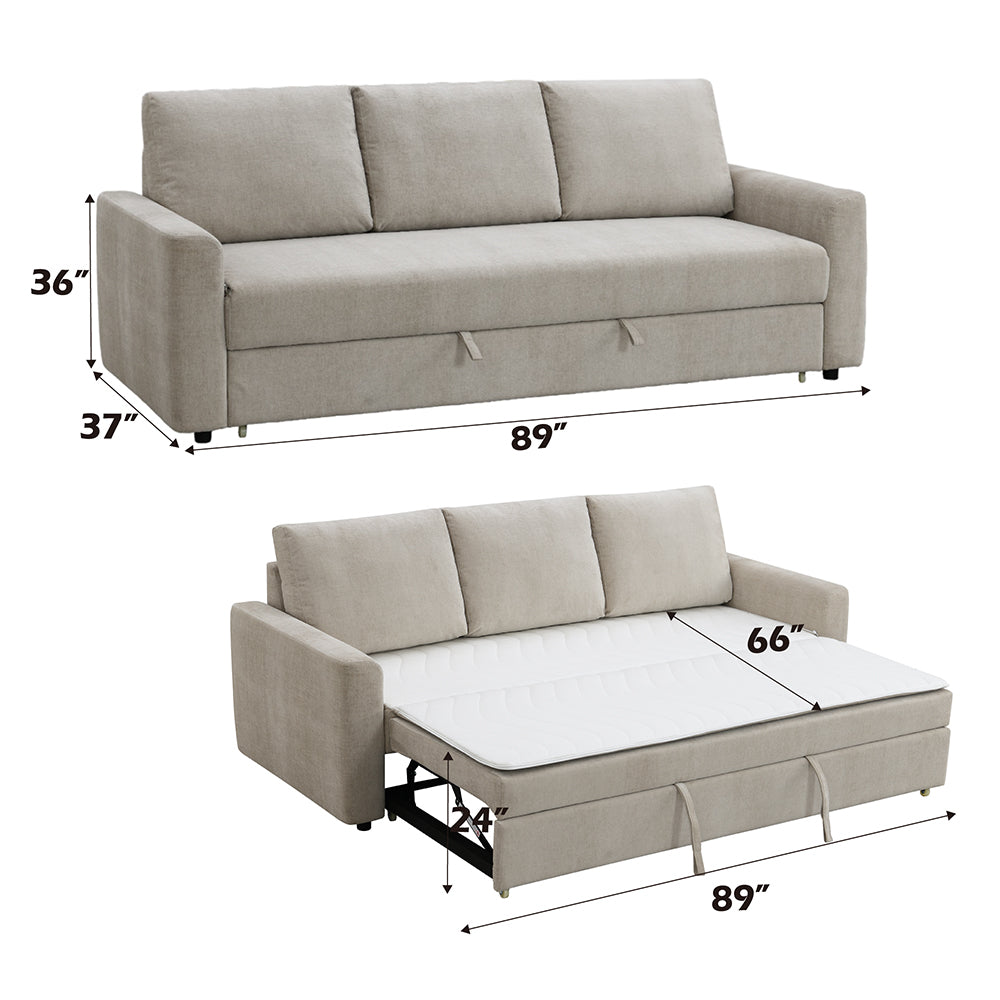 Leira Sofa W/Sleeper