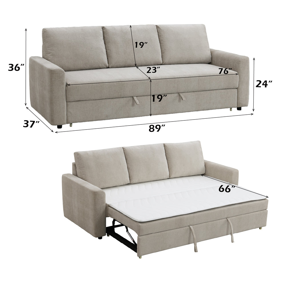Leira Sofa W/Sleeper