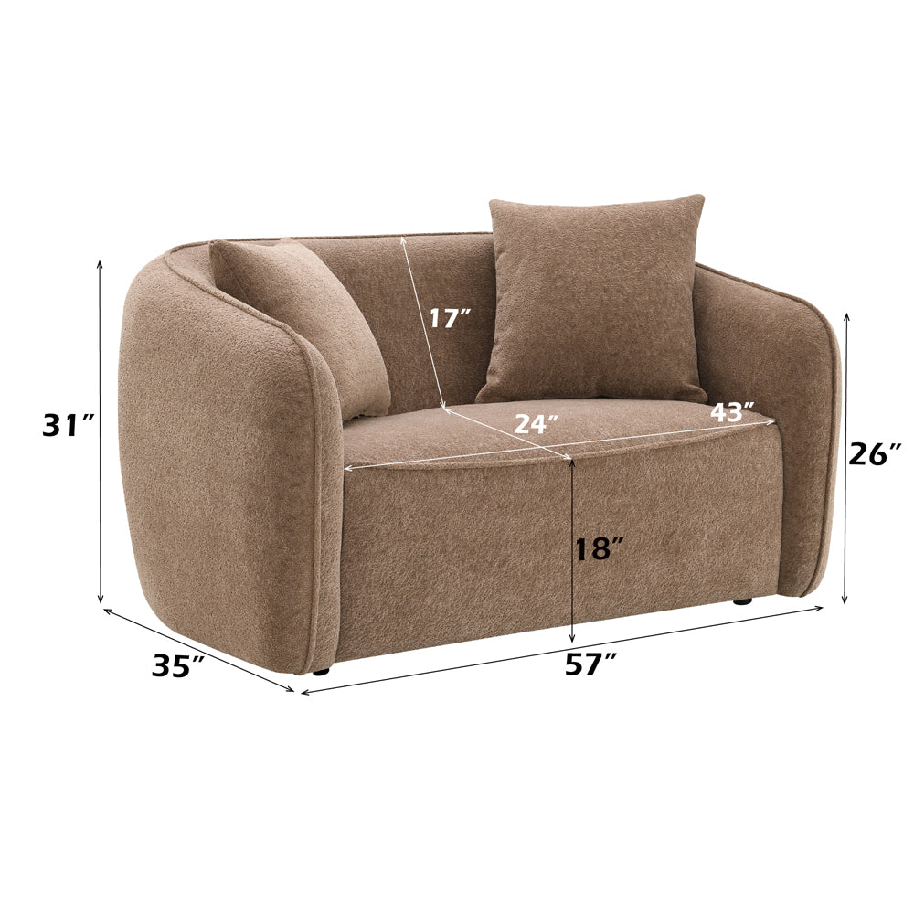 Keith Loveseat w/2 Pillows