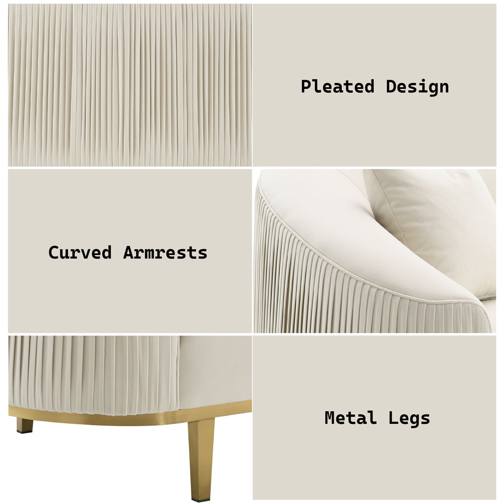 Martina Loveseat w/2 Pillows