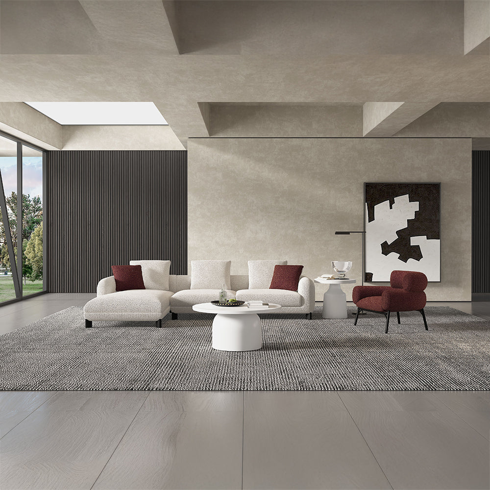 Mardi Sectional Sofa w/6 Pillows