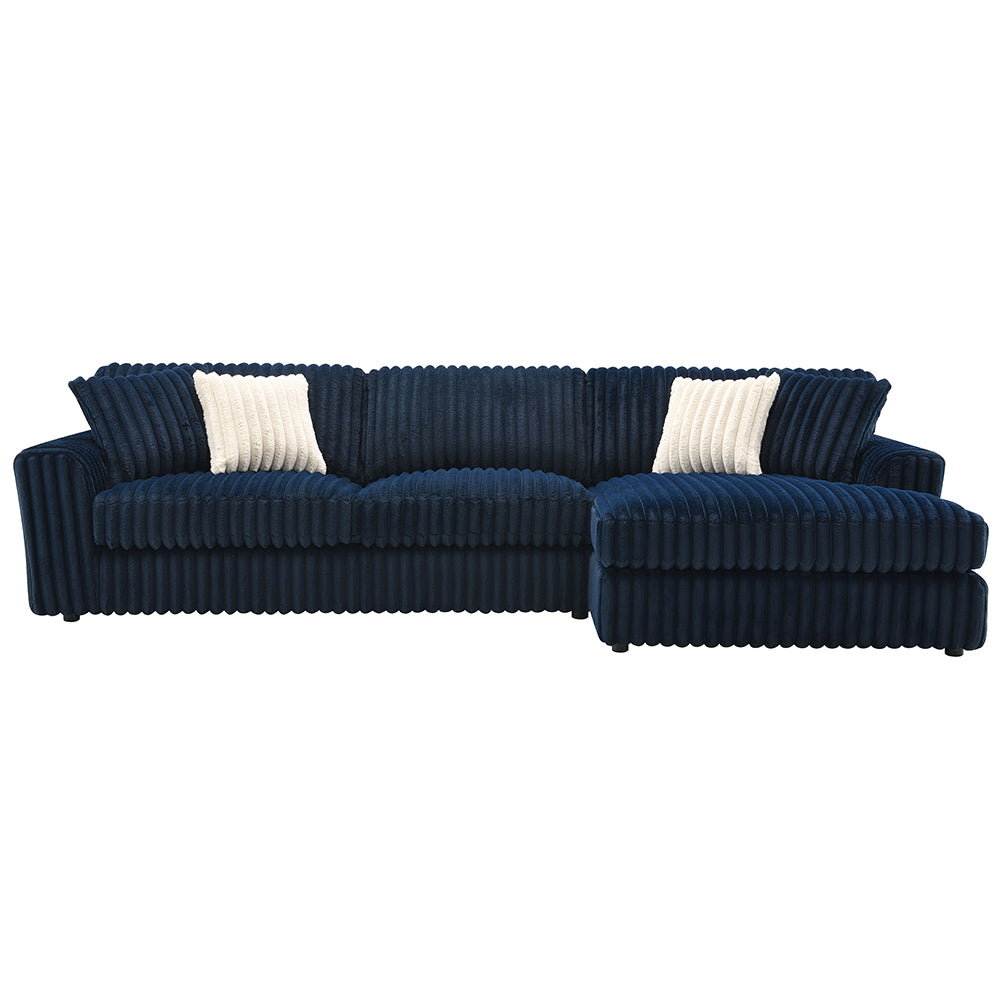 Breton Sectional Sofa w/4 Pillows