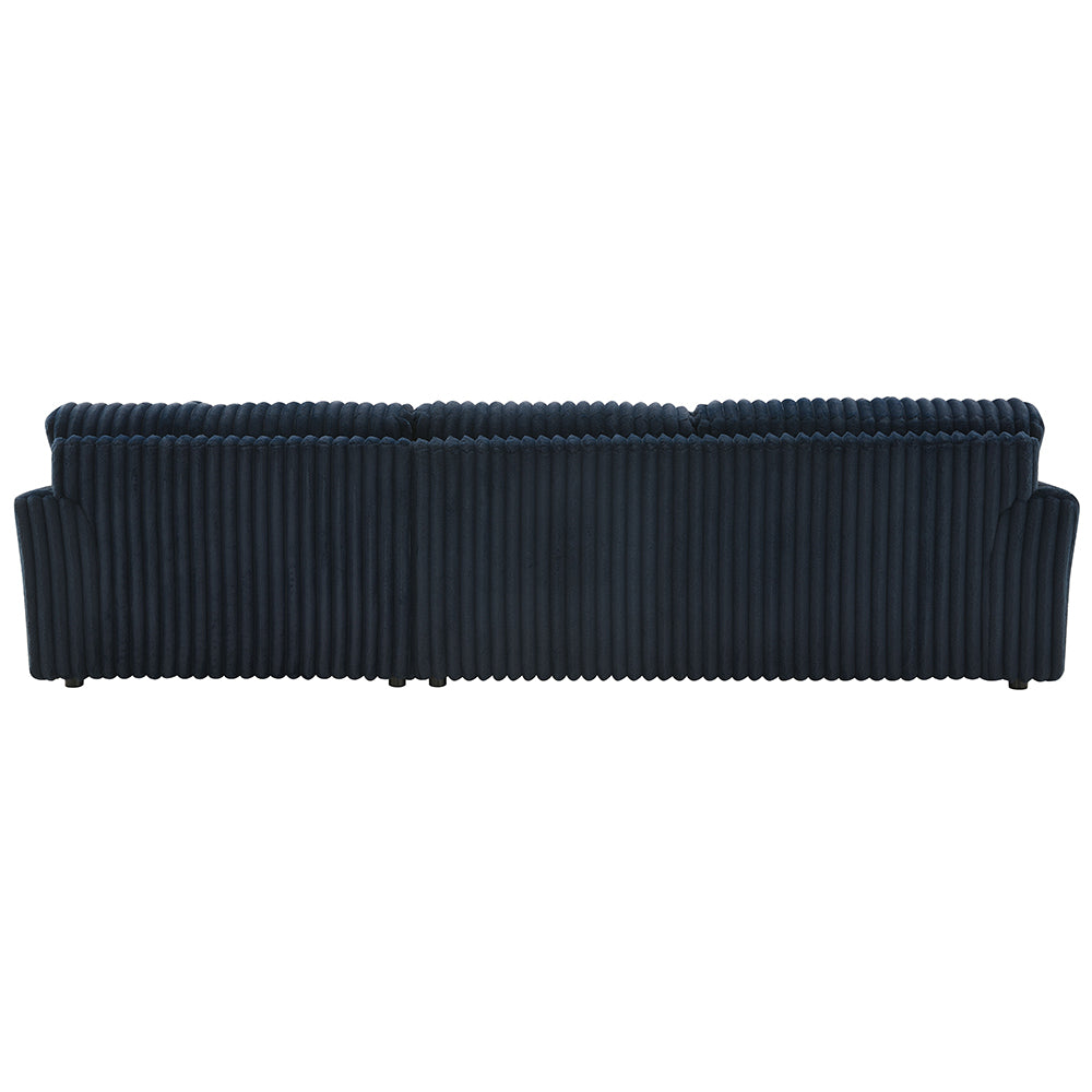 Breton Sectional Sofa w/4 Pillows