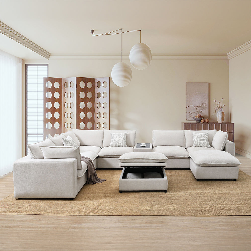 Marisa Modular Left Facing Loveseat w/2 Pillows