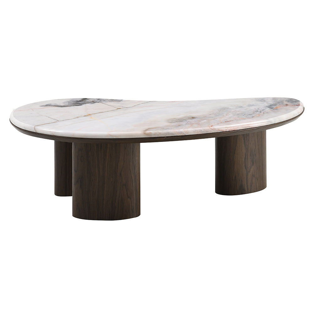 Hanale Coffee Table w/Natural Marble