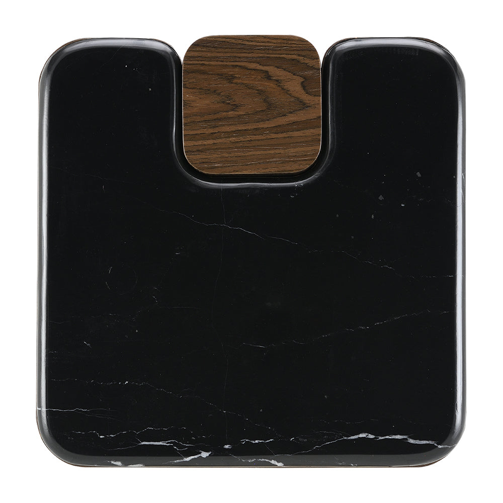 Dana End Table w/Natural Marble