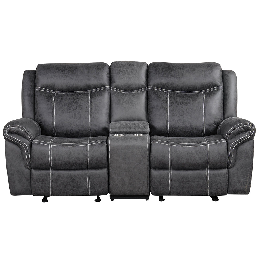 Zubaida Power Motion Loveseat w/USB